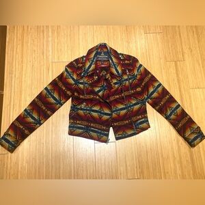 Pendleton motorcycle wool jacket, XS, limited-edition Opening Ceremony collab